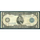 США 5 долларов 1914 год.