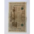 1000 марок Германской империи- зеленая печать
