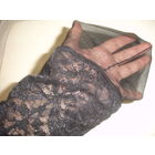 Чулки бу женские черный цвет Италия (не пара, 1 шт)