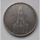 5 марок 1935 года "D". Кирха. С рубля без мц