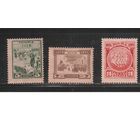 СССР-1925, (Заг.115-117) *  (без клея),  100-лет восстания декабристов (полная серия)
