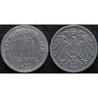 YS: Германия, 10 пфеннигов 1922, цинк, KM# 26 (1)