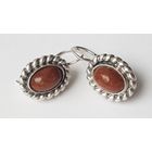 Серьги СССР серебро 925 звезда, маркировка 5ХХЮ. Вес 7,4 г.  Длина 2,8 см