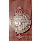 Германия 5 марок 1933 Мартин Лютер