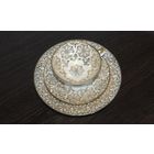 Фарфоровое чайное трио, клеймо, Германия.