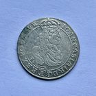 Монета СЕРЕБРО Польша ОРТ 18 грошей 1668 год ЯН КАЗИМИР ОТЛИЧНЫЕ