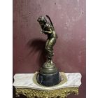 Огромная бронзовая, тяжелая фигура, клеймо, много лотов с рубля