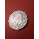 5 Злотых 1932 Польша. Ядвига. Серебро. С рубля. (25) Восхитительные.