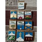 Гербы городов. Закавказские республики.