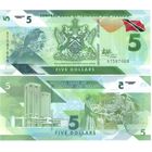 Тринидад и Тобаго 5 долларов 2020 год UNC (полимер)