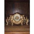 Часы каминные бронзовые кварц