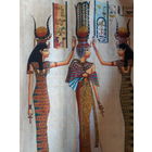 Папирус. Египет. Разные по размеру несколько штук. Клеймо.