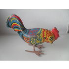 Жестяная заводная игрушка "Петух".