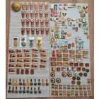 Коллекция значков Олимпиады - 80