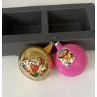 Елочные игрушки шар СССР цена за все К.13