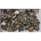 Много разных предметов. 1130 грамм. Более 160 монет.