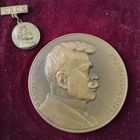 Медаль настольная Медицина Красный крест Профессор Ян Янский 1873-1921. Чехословакия Донорство Донор крови