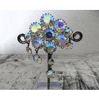 Брошь Aurora borealis большая