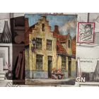 Картина на подрамнике "Brugge 1962" (Бельгия, Брюгге), 290х385 мм, холст, масло. Подпись художника идентифицировать не удалось. Торг.
