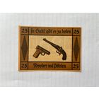 Нотгельд 25 пфеннигов. Гуль. Веймарская республика - 04