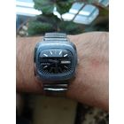 Часы Ракета Кварц , СССР черный циферблат, очень редкие, состояние