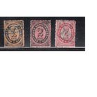 Россия-1879 (Сол.18-20)  гаш. , Левант,   Стандарт, гор. верже(полная серия)