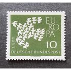 Марка Германия 1961 год ЕВРОПА СЕРТ