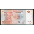 Конго 10 Франков 2003. P93. Серия HA. UNC