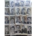 Открытки актеры 50 шт мужчины