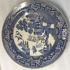 СИНЯЯ ИВА Blue Willow цена за 1 шт тарелка антикварная к8