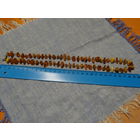 Бусы, натуральный янтарь, винтаж СССР