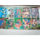 Стереооткрытки с голографическим эффектом. Герои мультфильмов. цена за 1 шт.