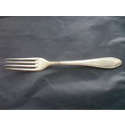 Вилка посеребренная с поддельным клеймом 84 пробы.