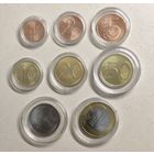 Беларусь, набор монет 1, 2, 5, 10, 20, 50 коп + 1, 2 руб - 2009 г, мешковые, UNC