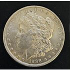 1 доллар США 1888 . Доллар Моргана. Штемпельная