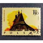 Марка Польша 1973 год Архитектура