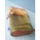 Мешок золотистый подарочный . 16*25