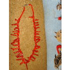 Бусы коралловые . Коралл натуральный