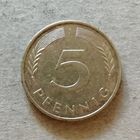 Германия 5 пфеннигов 1990 г. "J", KM# 107 ю