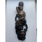 Декоративное панно подсвечник на две свечи