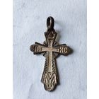 Крестик, 84 проба, серебро.