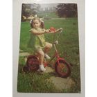 Карманный календарик. Детский велосипед. 1988 год