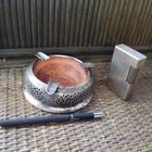 Пепельница. серебро, СССР, Вьетнам. 900-я проба.