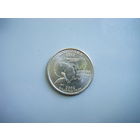 Квотер (25 центов) США 2002г. ЛУИЗИАНА. D.