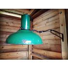 Эмалированный винтажный промышленный светильник ОБМЕН!