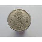 5 песет Испания 1975 год в звезде 1977 лот 44