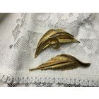 Брошь Перышко и Листок Hollywood клеймо  винтаж США