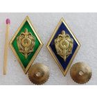 Ромб ИНБ РБ. Институт Национальной Безопасности. тяжёлый, винт. цена за 1 шт.