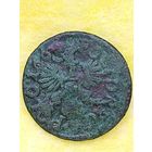 Солид (боратинка) 1664 г. польский герб. Ян II Казимир(4), без мц.