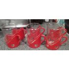 Подстаканники ( 6 шт. + 3 стакана )
